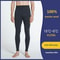 100 Merino Wool Thermal Underwear Tights Women Men Base Layer Pants 7