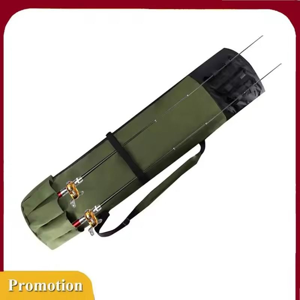 Multifunctional Fishing Rod Gear Storage Bag Oxford Cloth Carry Case 1