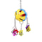 Bird Parrot Hanging Ball Chew Toy With Bells Colorful Cage Training Toy 1
