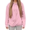 Autumn Winter Womens Hooded Sweatshirt With Pet Carrier Pocket Loose Fit Top 1