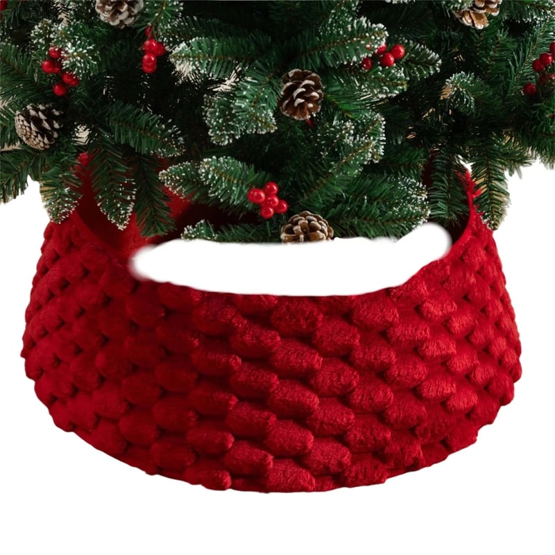 Christmas Tree Collar Felt Decorative Surround For Holiday Display 2