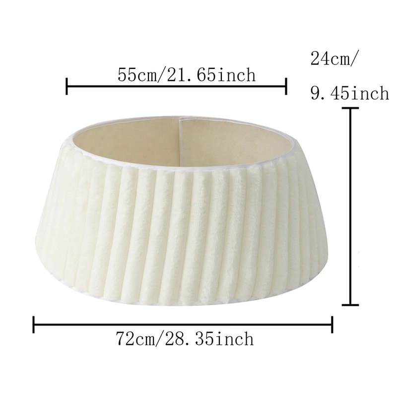 Christmas Tree Collar Felt Decorative Surround For Holiday Display 5