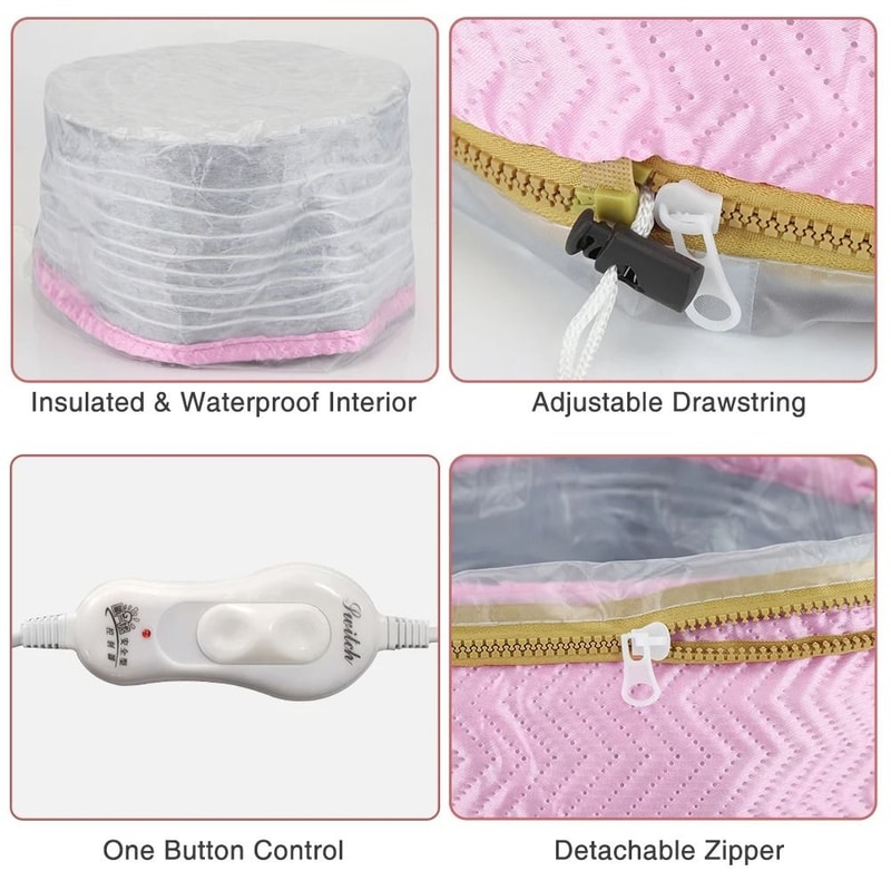 Thermal Treatment Hair Heating Cap For Deep Conditioning And Nourishing Hair Care 5