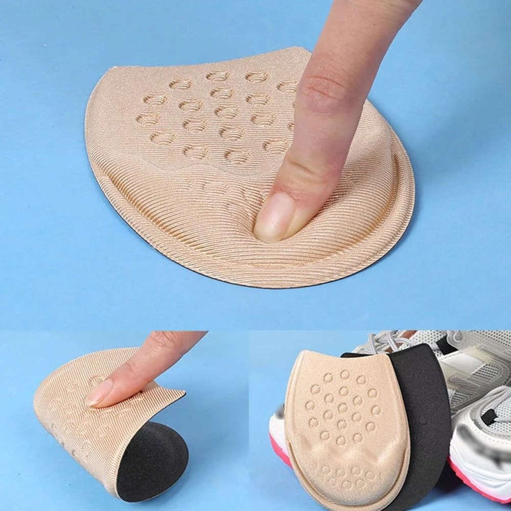 Half Insoles Forefoot Cushion Pads For Pain Relief And Shoe Size Adjustment 1