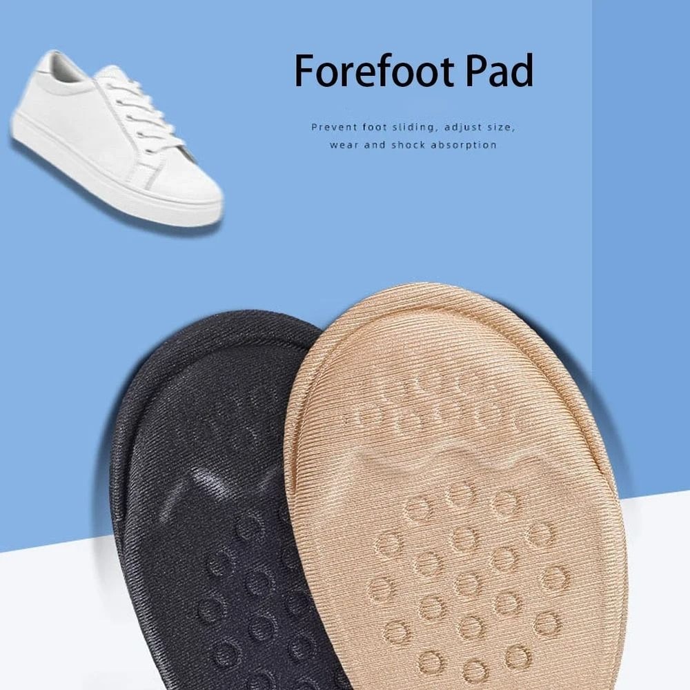 Half Insoles Forefoot Cushion Pads For Pain Relief And Shoe Size Adjustment 4