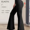 High Waisted Slim Fit Flared Pants For Women 2