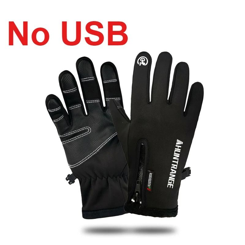 USB Heated Waterproof Touch Screen Gloves For Outdoor Use 5