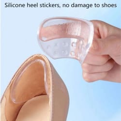 silicone heel grips anti slip cushions for foot protection
