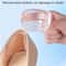 Silicone Heel Grips Anti Slip Cushions For Foot Protection 0