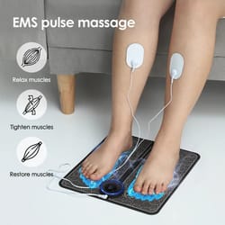 ems foot massager pad for pain relief and circulation support