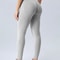 Seamless High Waist V Fold Fitness Pants For Peach Lift Shape 6