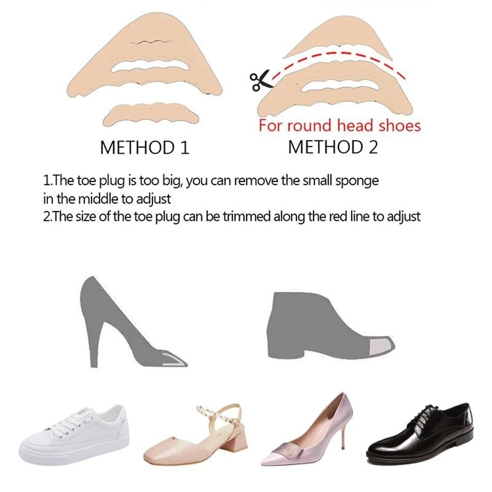 High Heel Forefoot Cushion Inserts For Pain Relief And Shoe Adjustment 1