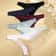 Cotton Ribbed Low Rise Thong Panties Set For Women 1
