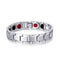 Men Magnetic Stainless Steel Bracelet For Casual Wear And Wellness Support 6