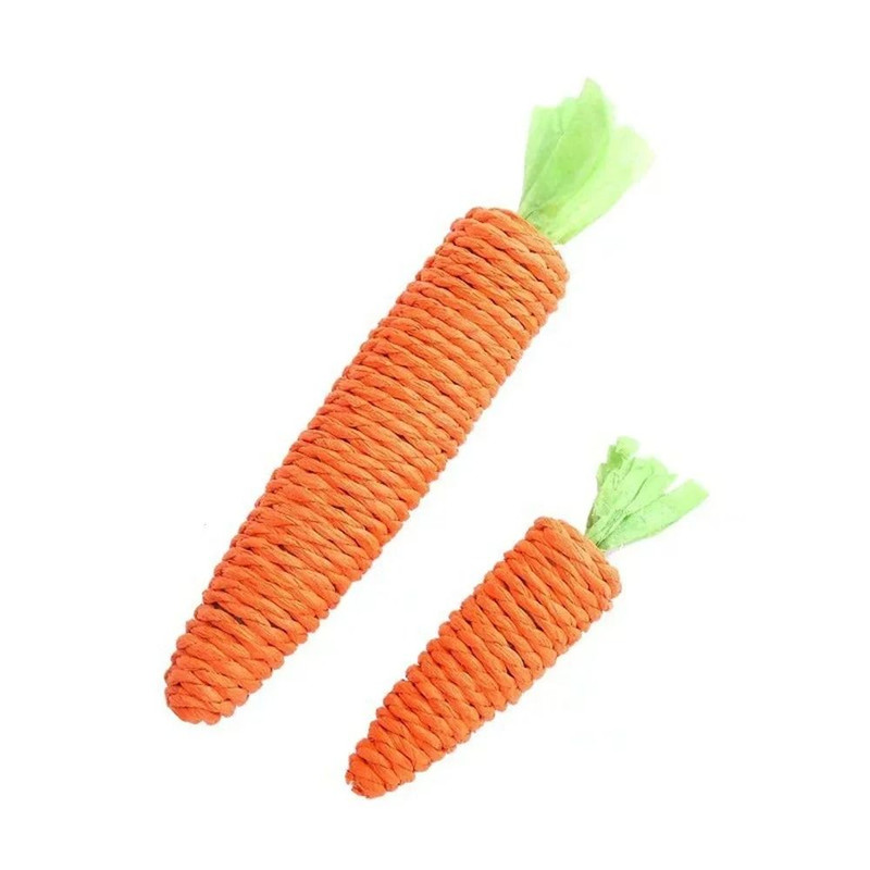 Interactive Carrot Squeak Toy For Cats And Dogs 5