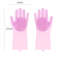 Silicone Pet Grooming And Bathing Gloves For Hair Removal And Cleaning 5