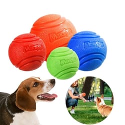 dog rubber ball toy bite resistant ball for active dogs