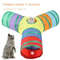 Foldable Cat Tunnel Play Toy For Indoor Fun 1