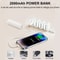 Portable Mini Handheld Fan Foldable USB Rechargeable Travel Fan With Power Bank 3
