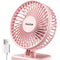 GAIATOP Mini USB Desktop Fan Portable Quiet Cooling Fan With Three Speed Adjustment 12