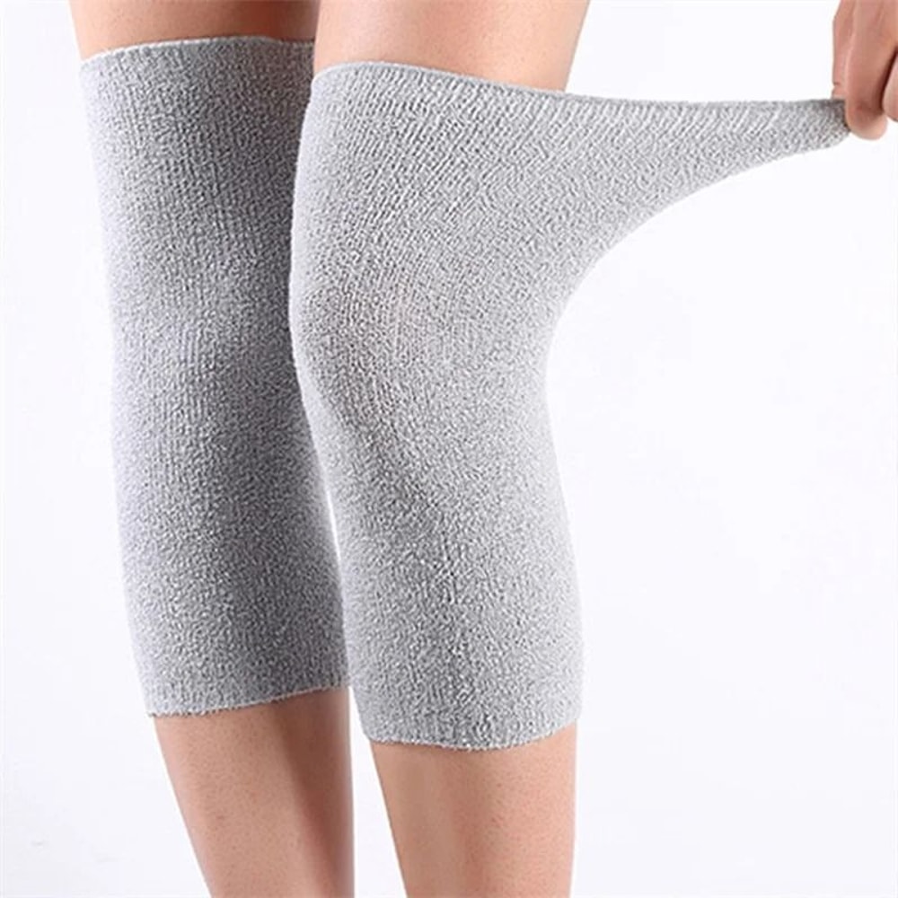 Winter Warm Knee Pads Bamboo Charcoal Thermal Support For Men And Women 7