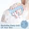 Silicone Body Scrubber Shower Brush With Non Slip Hand Strap 2