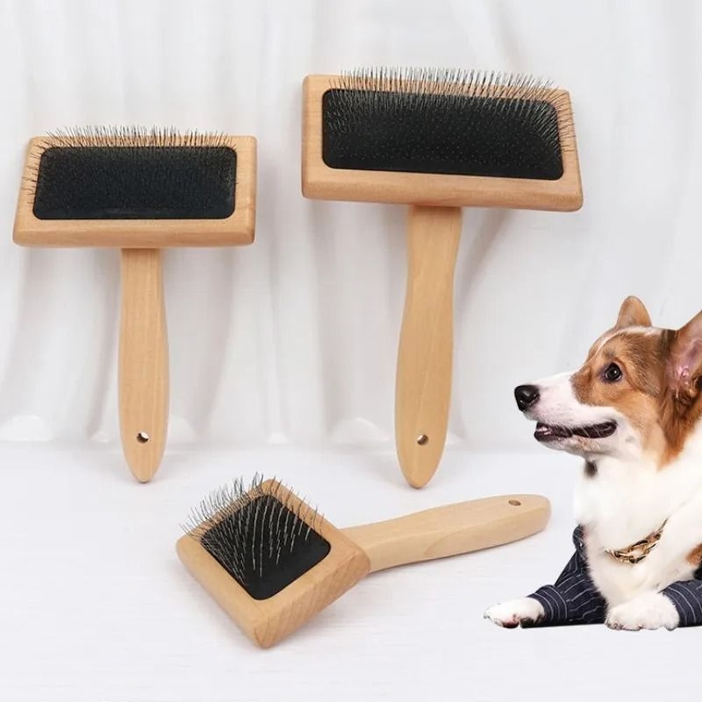 Pet Hair Remover Brush Dog Grooming Comb And Cat Massage Brush 4