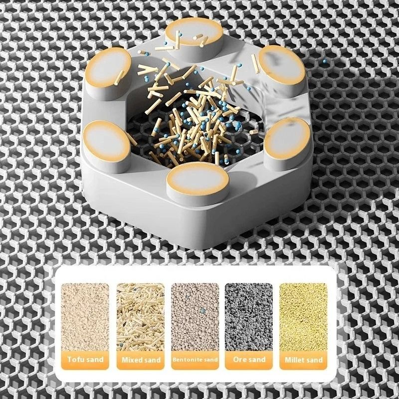 Premium Large Cat Litter Mat Waterproof Double Layer Litter Trapper 2