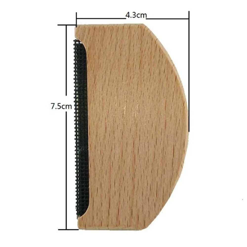 Wooden Fabric Lint Remover Manual Sweater Shaver Tool 5