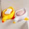 Cute Duck Shaped Soap Dish Self Draining Bathroom Holder 0