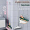 3 In 1 Long Handle Bathroom Cleaning Brush With Rotating Floor And Crevice Scrubber 4