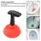 Bathroom Cup Plunger Powerful Slip Proof Handle Small Drain Plunger For Toilet And Sink 5