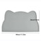 Silicone Pet Feeding Bowl Mat Waterproof Non Stick Pet Food Tray 4
