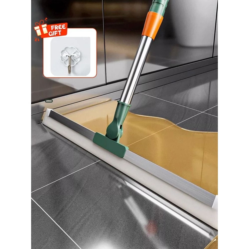 Silicone Scraper Broom Magic Wiper Floor Bathroom Squeegee 0