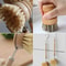 Bamboo Kitchen Cleaning Brush Natural Dish Scrubber Set 5