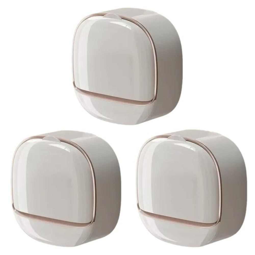 Waterproof Soap Box Hanging Shower Soap Holder With Drainage 13