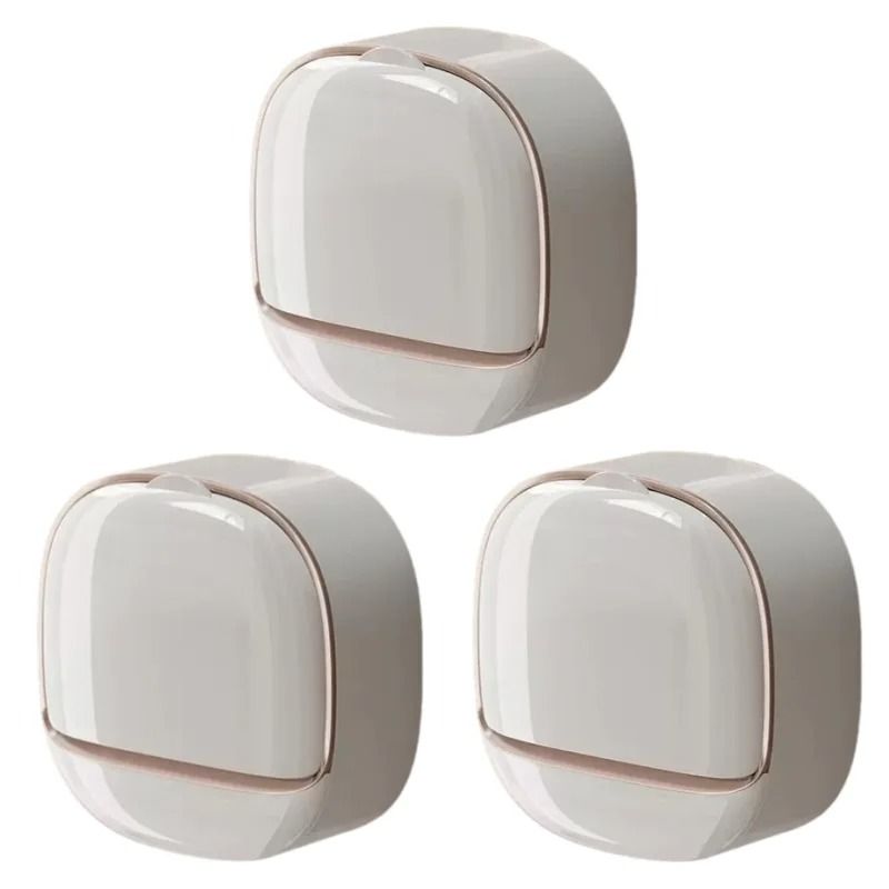 Waterproof Soap Box Hanging Shower Soap Holder With Drainage 13