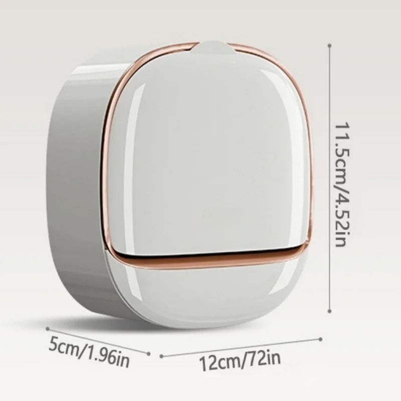 Waterproof Soap Box Hanging Shower Soap Holder With Drainage 2