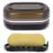 Portable Bathroom Soap Holder Travel Soap Dish With Covered Double Layer Design 0