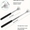 Telescopic Stainless Steel Back Scratcher Extendable Portable Arm And Back Itch Relief Tool For Men 2
