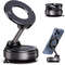 Upgraded Aluminum Alloy Vacuum Magnetic Car Phone Holder With 360 Degree Rotation And Foldable Desi 0