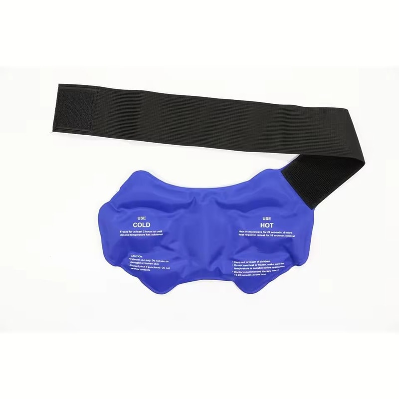 Reusable Ankle Ice Pack Wrap For Hot And Cold Therapy With Adjustable Strap For Pain Relief And Inj 6