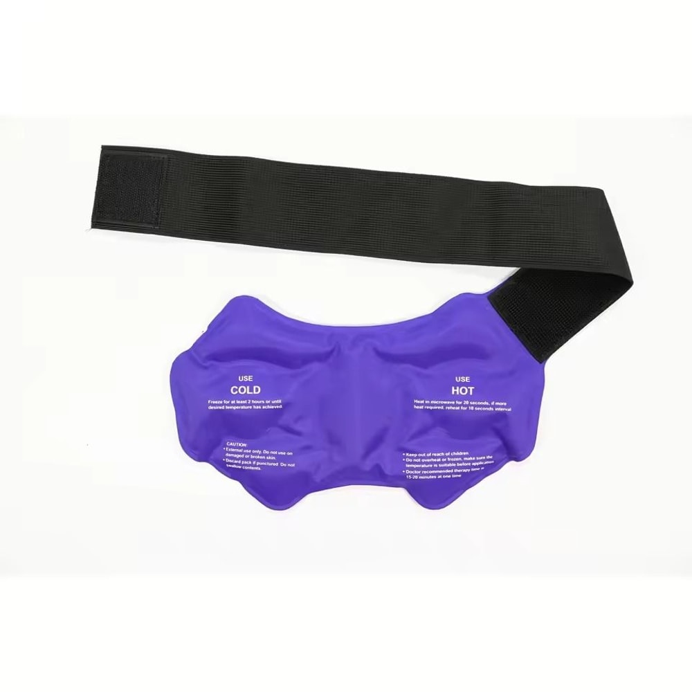 Reusable Ankle Ice Pack Wrap For Hot And Cold Therapy With Adjustable Strap For Pain Relief And Inj 7