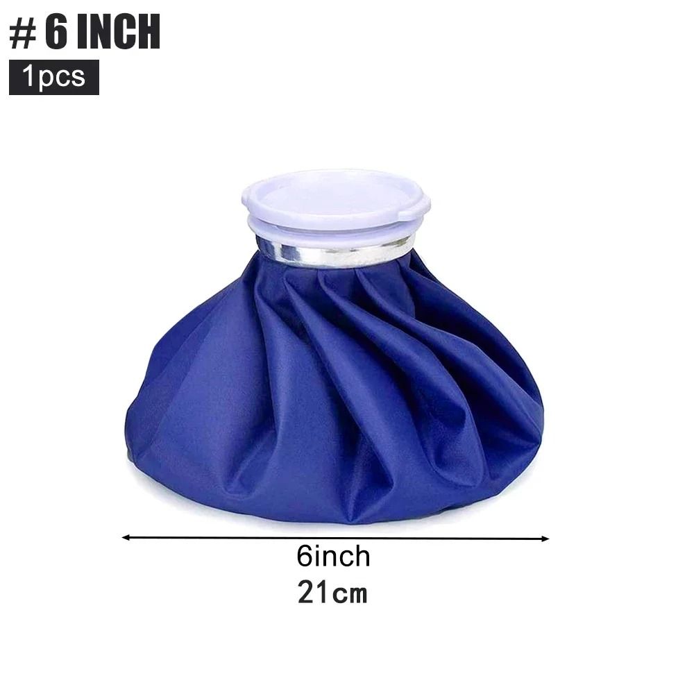 Reusable Hot And Cold Ice Bag Set With Elastic Support Wrap For Pain Relief And Injury Recovery 6