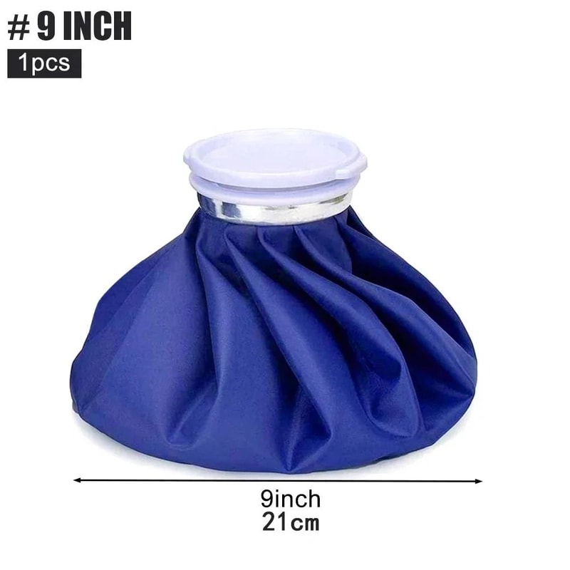 Reusable Hot And Cold Ice Bag Set With Elastic Support Wrap For Pain Relief And Injury Recovery 7