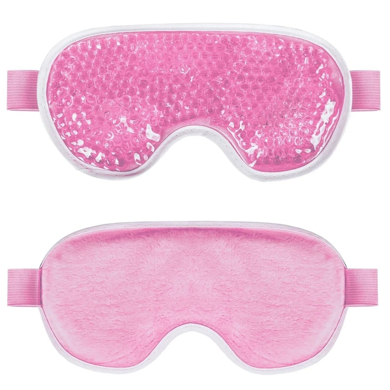 Gel Bead Hot And Cold Eye Mask For Puffiness Dark Circles And Relaxation 10