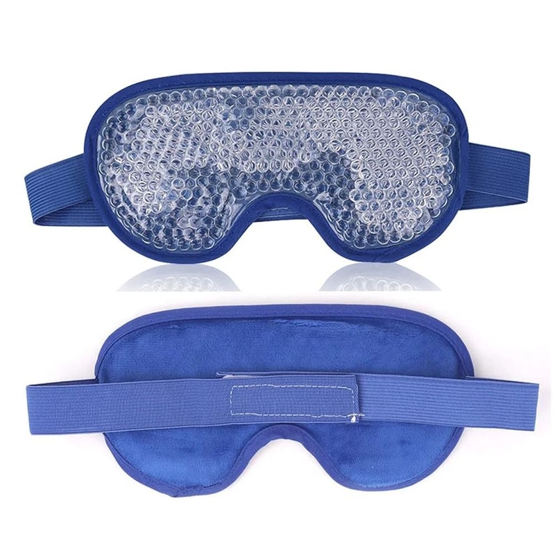Gel Bead Hot And Cold Eye Mask For Puffiness Dark Circles And Relaxation 11
