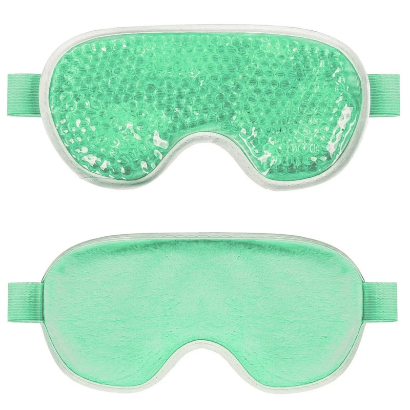 Gel Bead Hot And Cold Eye Mask For Puffiness Dark Circles And Relaxation 7