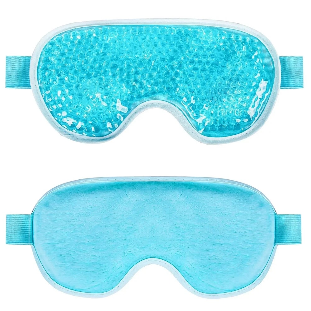 Gel Bead Hot And Cold Eye Mask For Puffiness Dark Circles And Relaxation 8