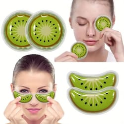 reusable gel eye pads set for hot and cold therapy cooling under eye treatment for redness and relaxation